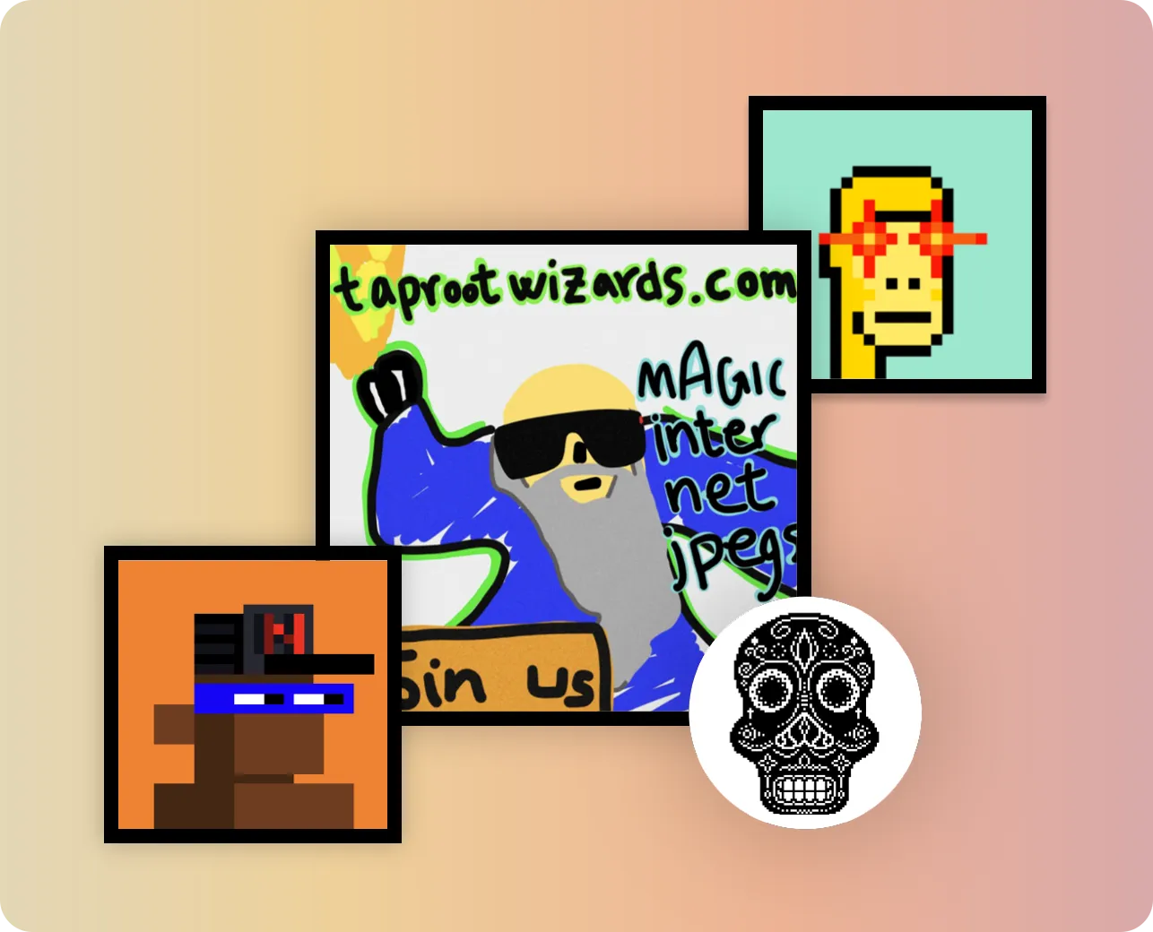 Create, buy & sell Ordinals