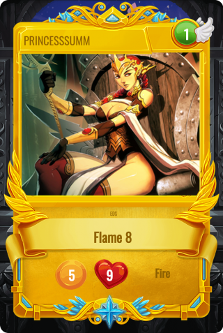 *SoG Card Princess of Summer: SoG rare card