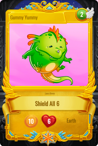 Gummy Yummy: SoG Legend card for à Tabl