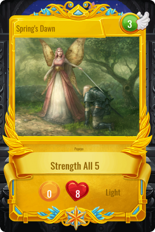 *Spells of Genesis spring 2018 special card