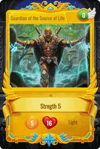 SoG Card	Guardian of the Source of Life: SoG rare card