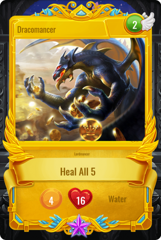 Spells of Genesis blockchain card ft. Lordmancer II