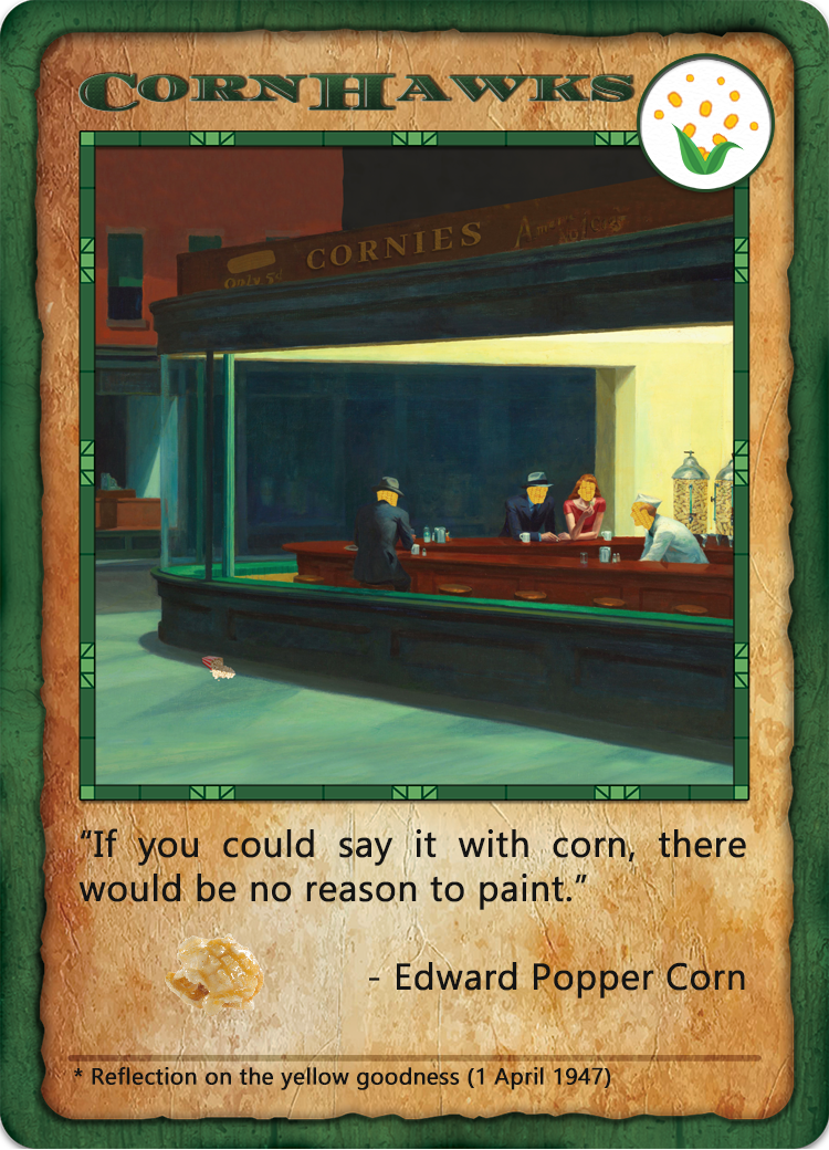 imgur.com/68KjruE.jpg;CORNHAWKS - By Crypsi - Total issue of 21