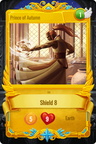 SoG Card Prince of Autumn: SoG rare card