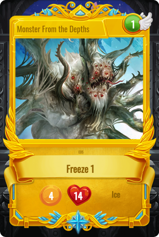 SoG Card	Monster From the Depths: SoG rare card