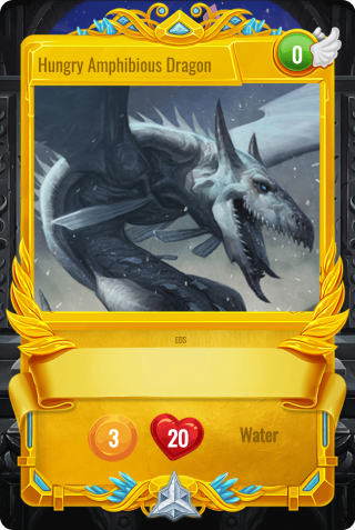 SoG Card Hungry Amphibious Dragon: SoG common card
