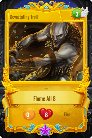SoG Card Devastating Troll: SoG epic card