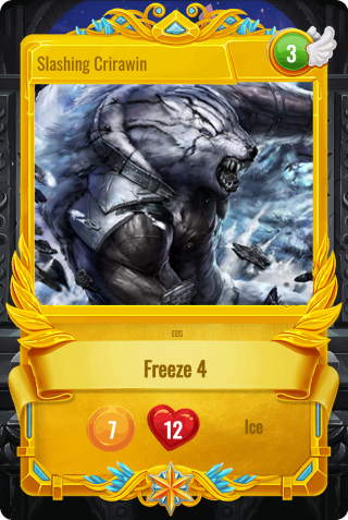 SoG Card Slashing Crirawin: SoG legend card