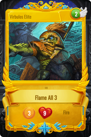SoG Card Virbulos Elite: SoG rare card