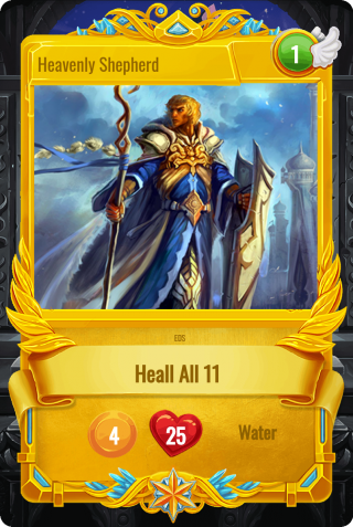 SoG Card Heavenly Shepperd: SoG legend card