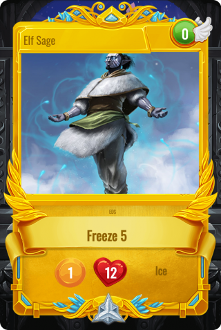 SoG Card Elf Sage: SoG common card
