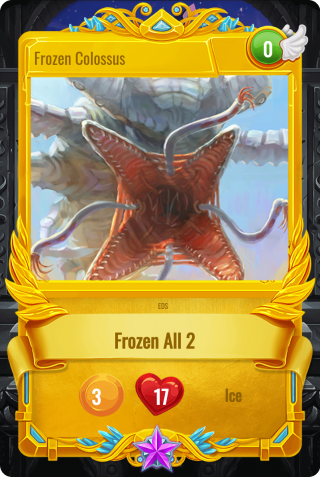 SoG Card Frozen Colossus: SoG epic card